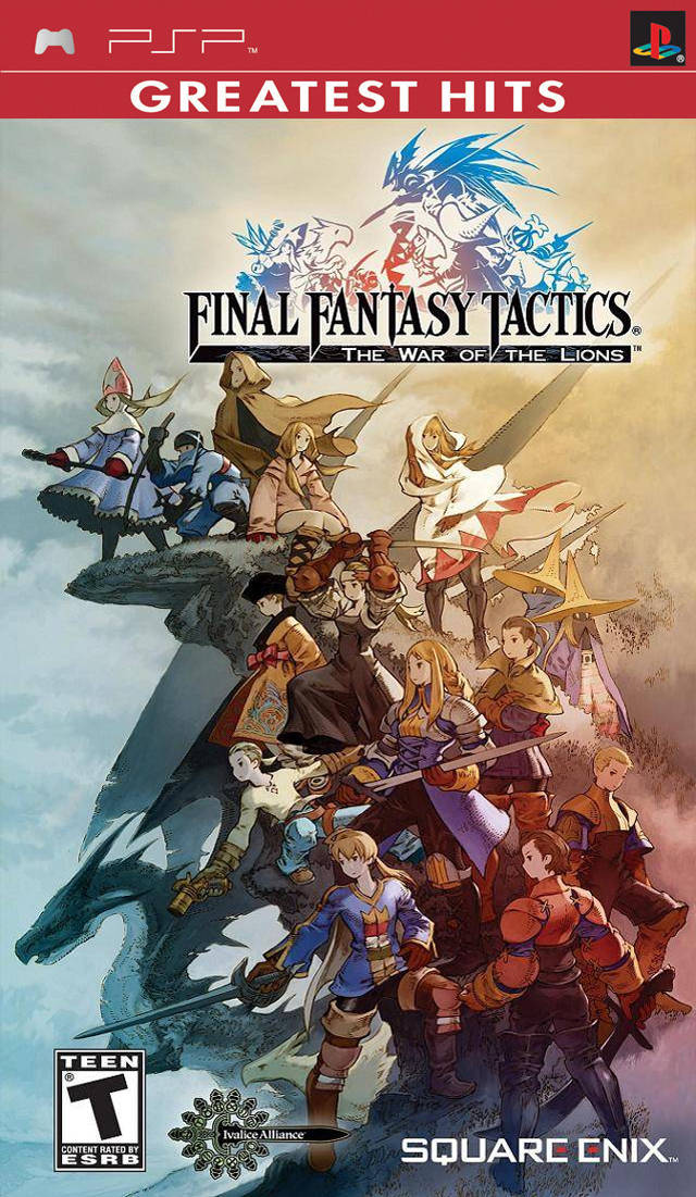 Final Fantasy Tactics: The War of the Lions (Greatest Hits) - SONY PSP Video Games Square Enix   