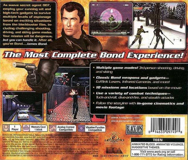 007: Tomorrow Never Dies - (PS1) PlayStation 1 [Pre-Owned] Video Games Electronic Arts   