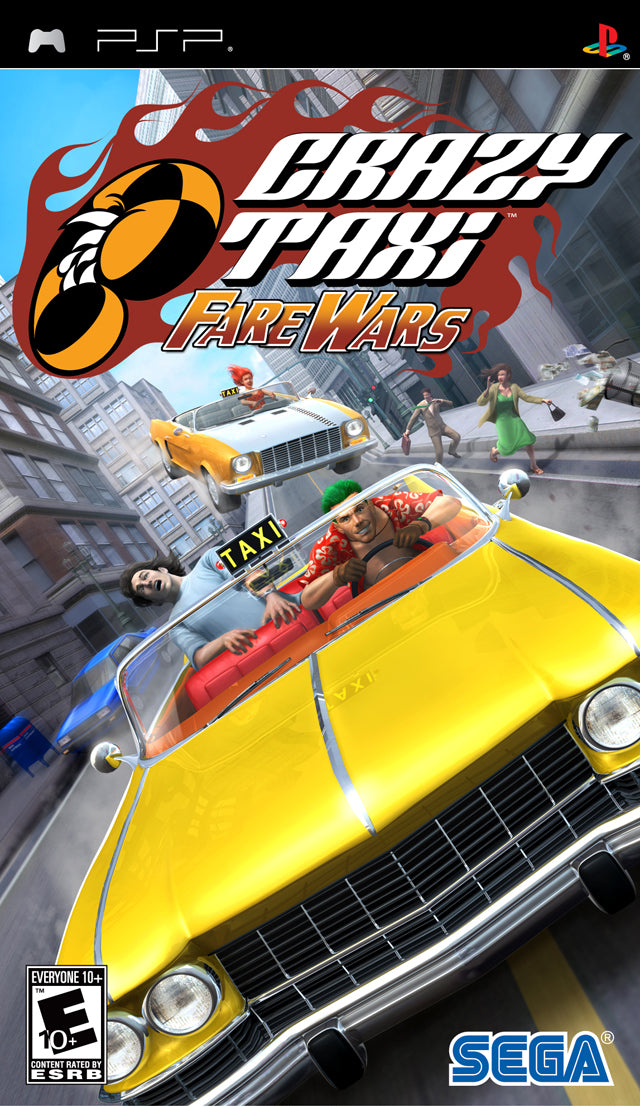 Crazy Taxi: Fare Wars - SONY PSP [Pre-Owned] Video Games Sega   