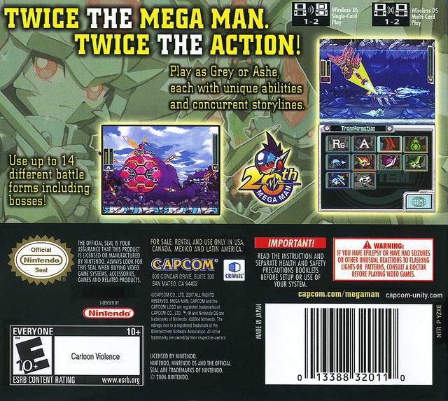 Mega Man ZX: Advent - (NDS) Nintendo DS Video Games Capcom   