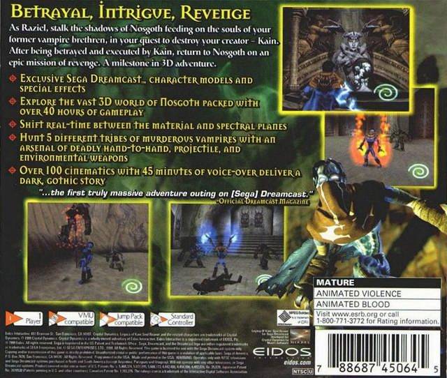 Legacy of Kain: Soul Reaver - (DC) SEGA Dreamcast [Pre-Owned