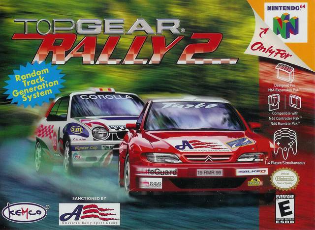 Top Gear Rally 2 - (N64) Nintendo 64 [Pre-Owned] Video Games Kemco   