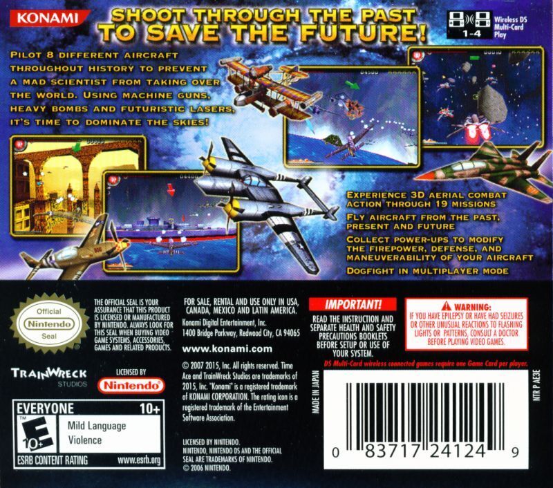 Time Ace - (NDS) Nintendo DS [Pre-Owned] Video Games Konami   