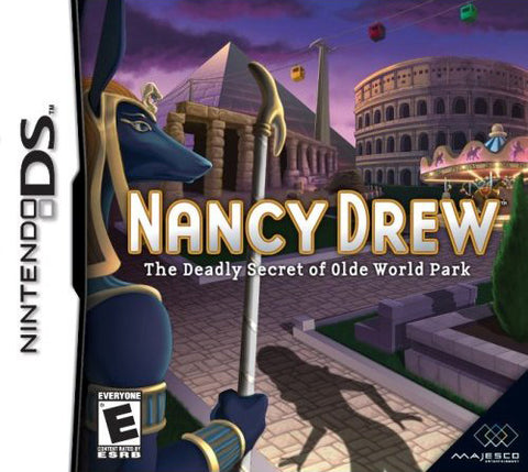 Nancy Drew: The Deadly Secret of Olde World Park - Nintendo DS Video Games Majesco   