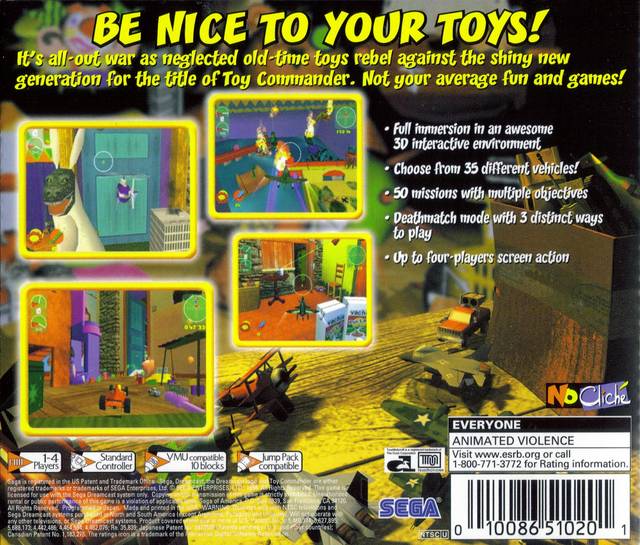 Toy Commander - SEGA Dreamcast  [Pre-Owned] Video Games Sega   