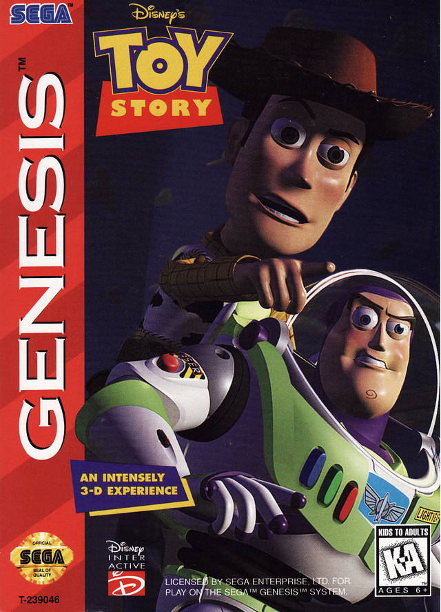 Disney's Toy Story - (SG) SEGA Genesis [Pre-Owned] Video Games Disney Interactive   