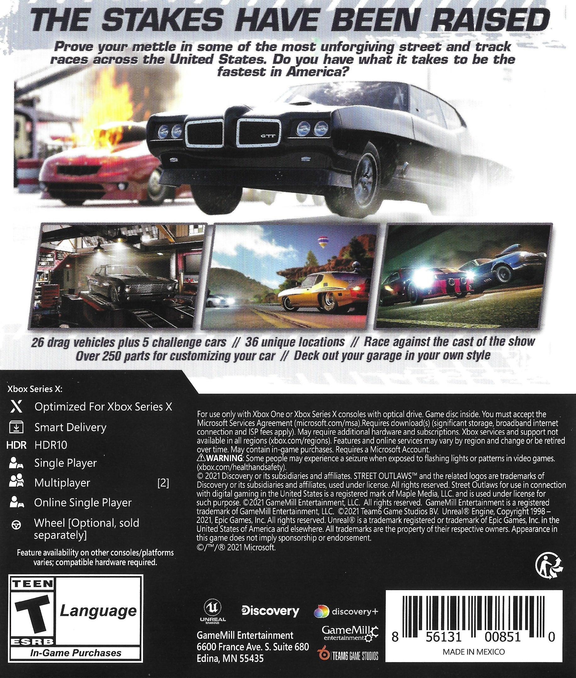 Street Outlaws 2: Winner Takes All - (XSX) Xbox Series X [UNBOXING] Video Games Game Mill   