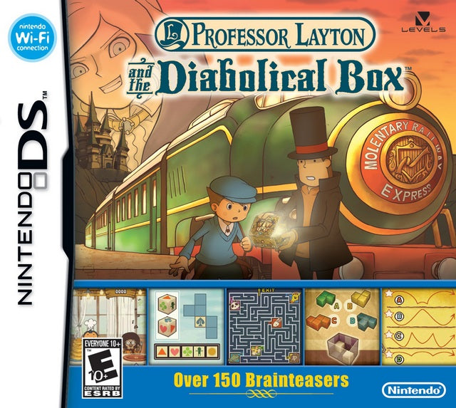 Professor Layton and the Diabolical Box - (NDS) Nintendo DS [Pre-Owned] Video Games Nintendo   