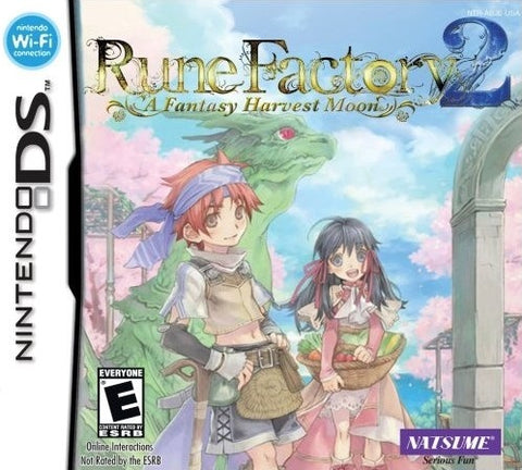 Rune Factory 2: A Fantasy Harvest Moon (Reprint) - Nintendo DS Video Games Natsume   