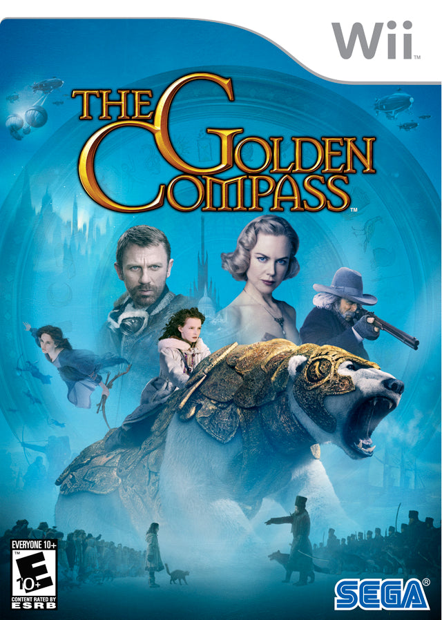The Golden Compass - Nintendo Wii Video Games Sega   