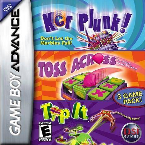 Kerplunk! / Toss Across / Tip It - (GBA) Game Boy Advance Video Games DSI Games   