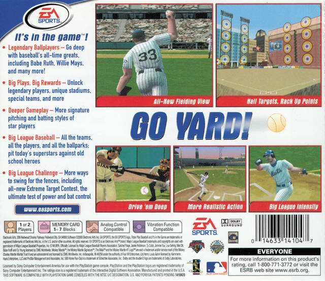 Triple Play 2001 (Nintendo Game Boy Color) - Atlanta Braves
