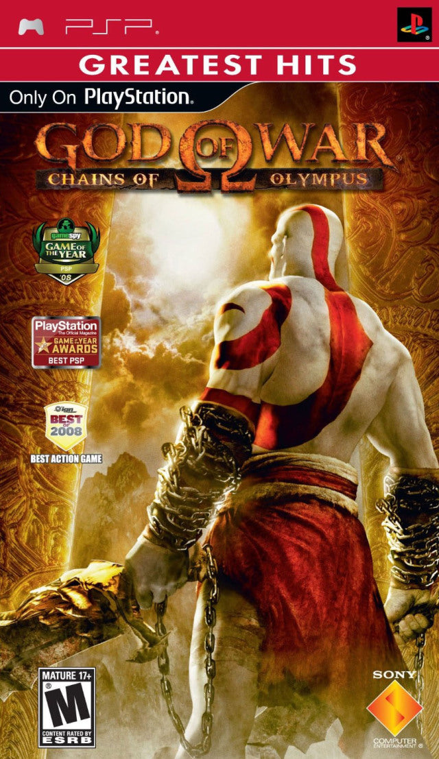 God of War: Chains of Olympus (Greatest Hits) - Sony PSP Video Games SCEA   