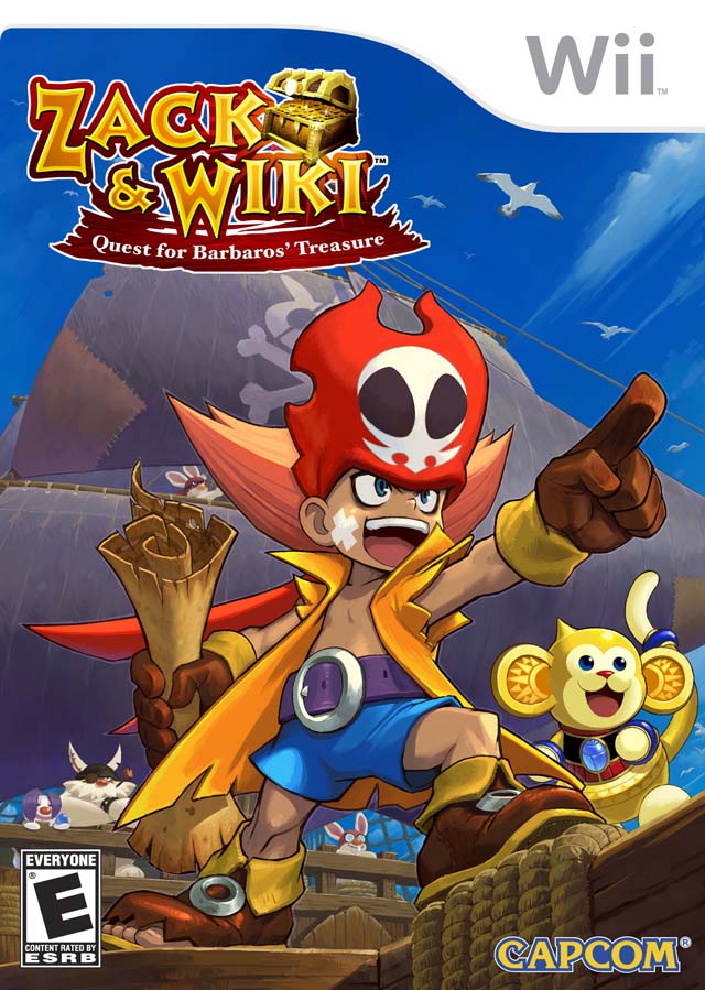 Zack & Wiki: Quest for Barbaros' Treasure - Nintendo Wii Video Games Capcom   