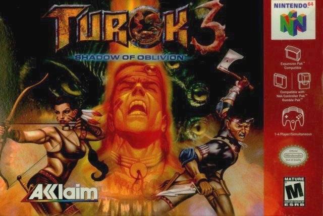 Turok 3: Shadow of Oblivion - (N64) Nintendo 64 [Pre-Owned] Video Games Acclaim   