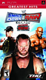 WWE SmackDown vs. Raw 2008 (Greatest Hits) - SONY PSP [Pre-Owned] Video Games THQ   