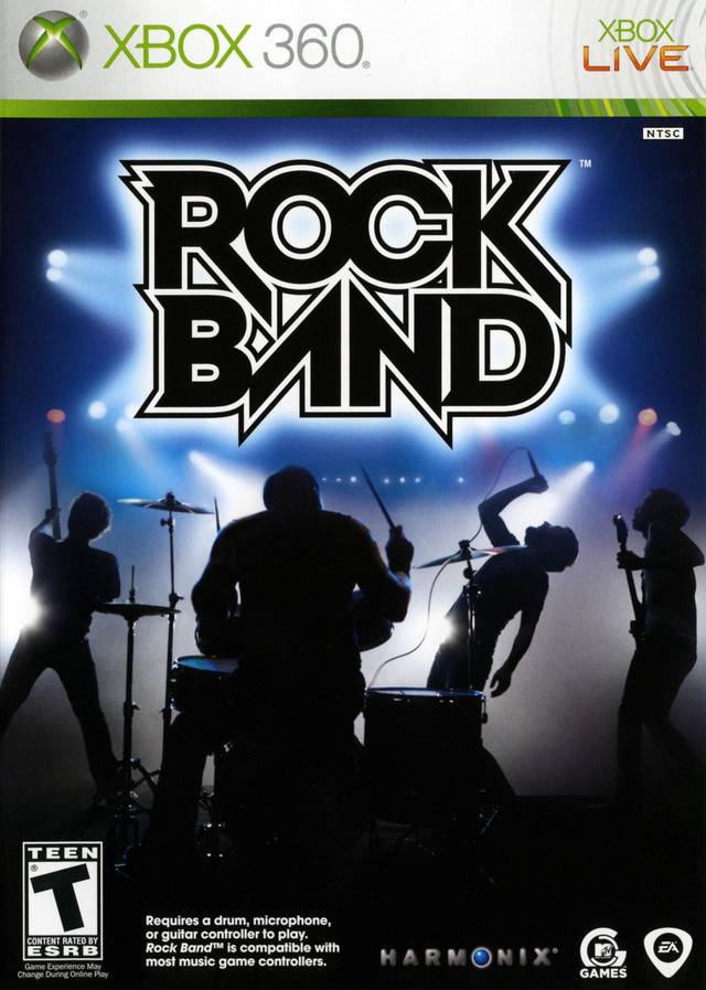 Rock Band - Xbox 360 [Pre-Owned] Video Games MTV Games   