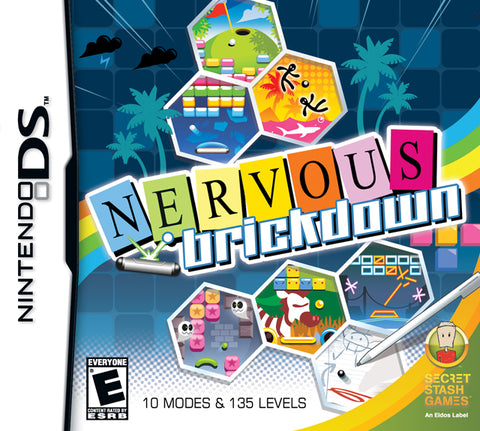 Nervous Brickdown - Nintendo DS Video Games Eidos Interactive   