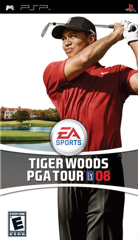Tiger Woods PGA Tour 08 - PSP Video Games EA Sports   