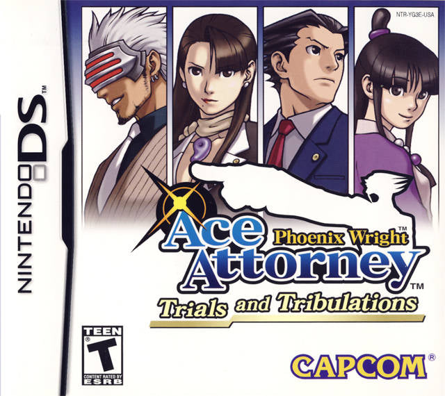 Phoenix Wright: Ace Attorney - Trials and Tribulations - (NDS) Nintendo DS [Pre-Owned] Video Games Capcom   