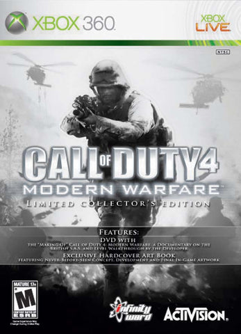 Call of Duty 4: Modern Warfare (Collector's Edition) - Xbox 360 Video Games Activision   