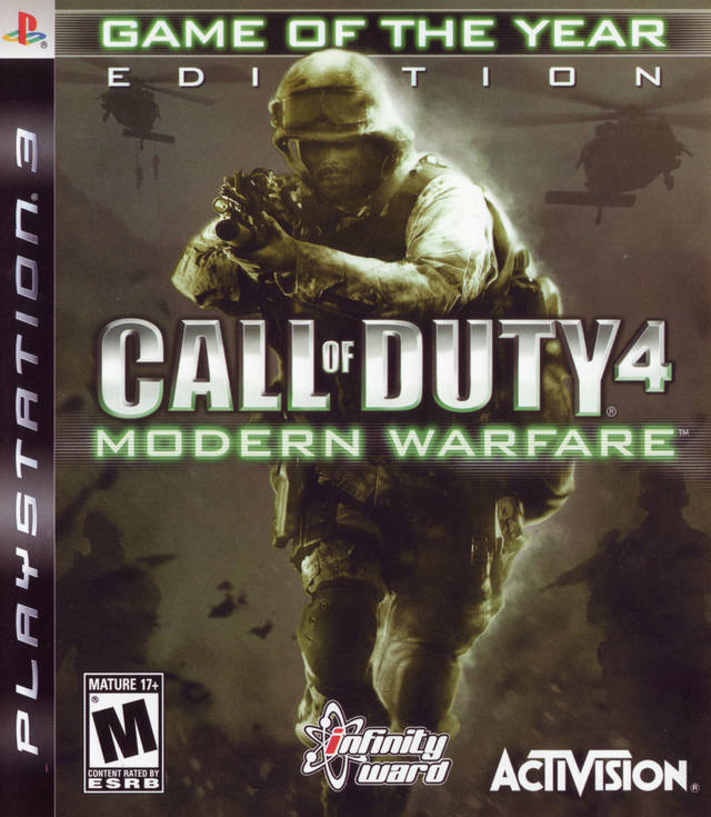 Call of Duty 4: Modern Warfare (Game of the Year Edition) - (PS3) PlayStation 3 [Pre-Owned] Video Games Activision   