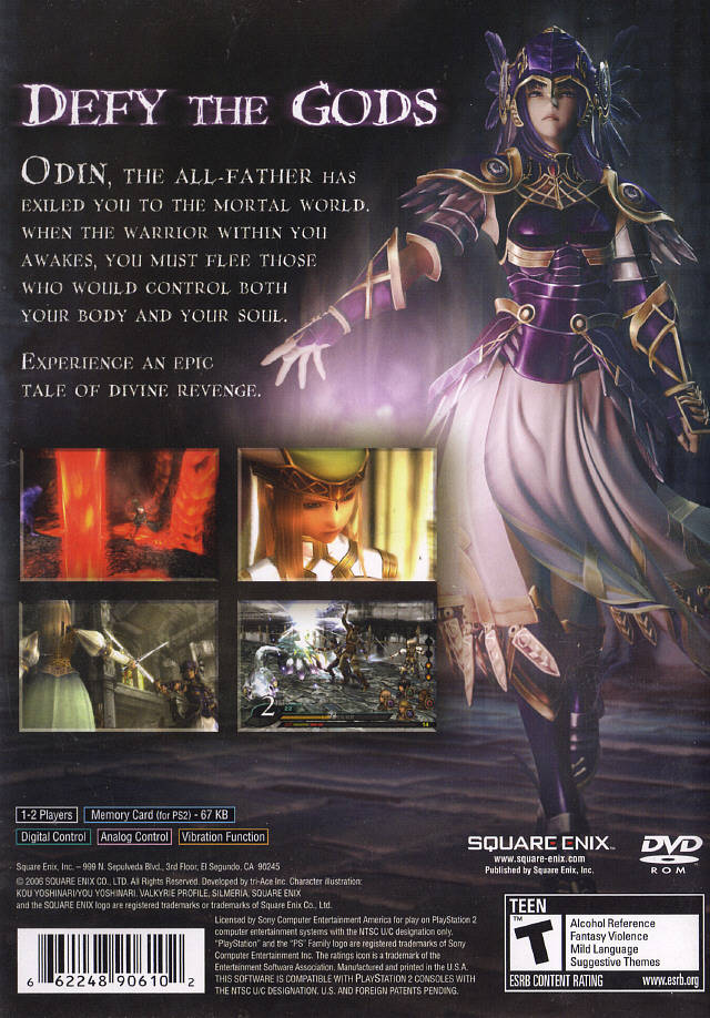Valkyrie Profile 2: Silmeria (Greatest Hits) - (PS2) PlayStation 2 Video Games Square Enix   