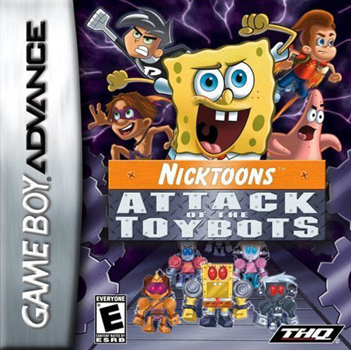 Nicktoons: Attack of the Toybots - (GBA) Game Boy Advance Video Games THQ   