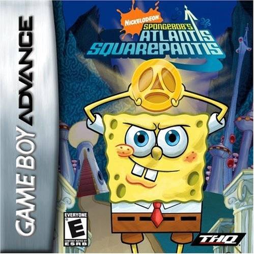 SpongeBob's Atlantis SquarePantis - (GBA) Game Boy Advance Video Games THQ   
