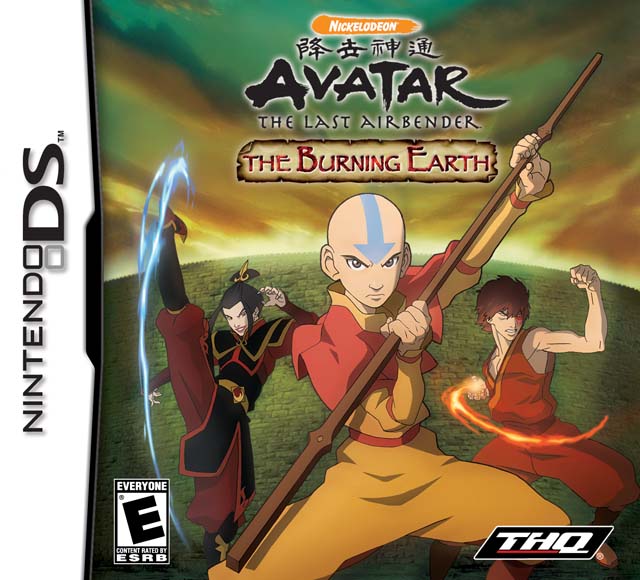 Avatar: The Last Airbender - The Burning Earth - (NDS) Nintendo DS [Pre-Owned] Video Games THQ   
