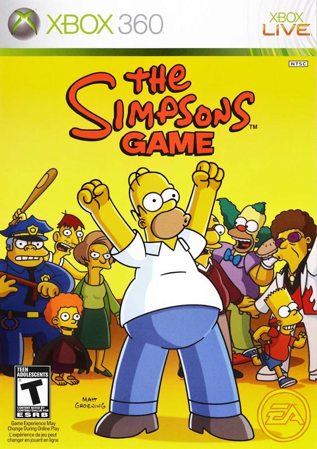 The Simpsons Game (Gamestop Exclusive) - Xbox 360 [Pre-Owned