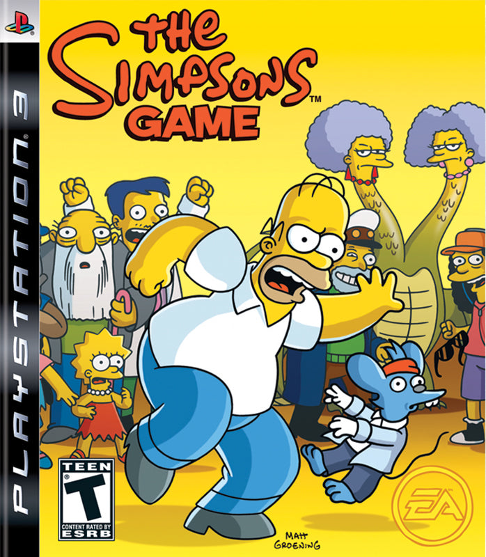 The Simpsons Game - (PS3) PlayStation 3 [Pre-Owned] Video Games EA Games   