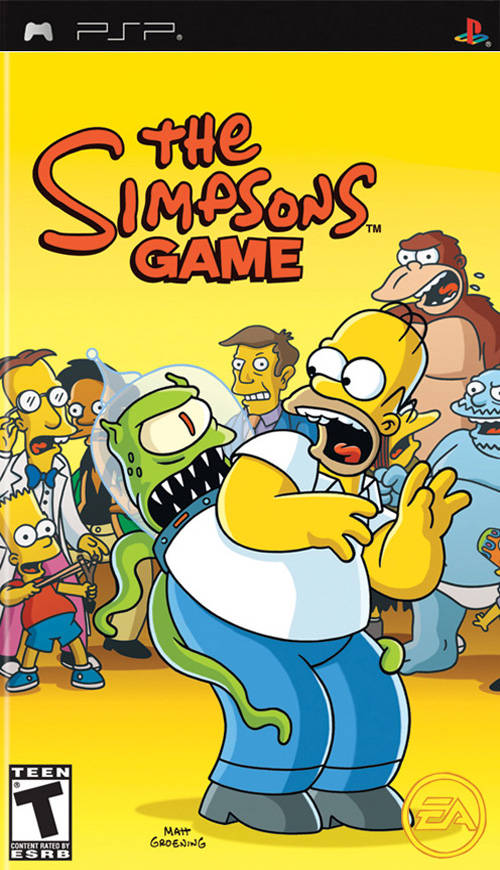 The Simpsons Game - SONY PSP [Pre-Owned] Video Games EA Games   