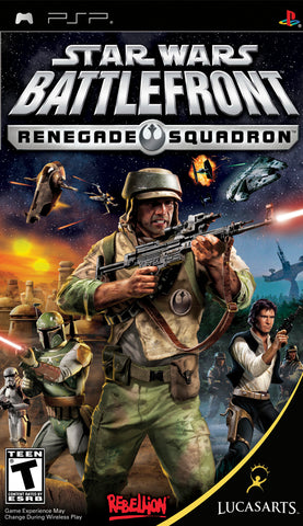Star Wars Battlefront: Renegade Squadron - PSP Video Games LucasArts   