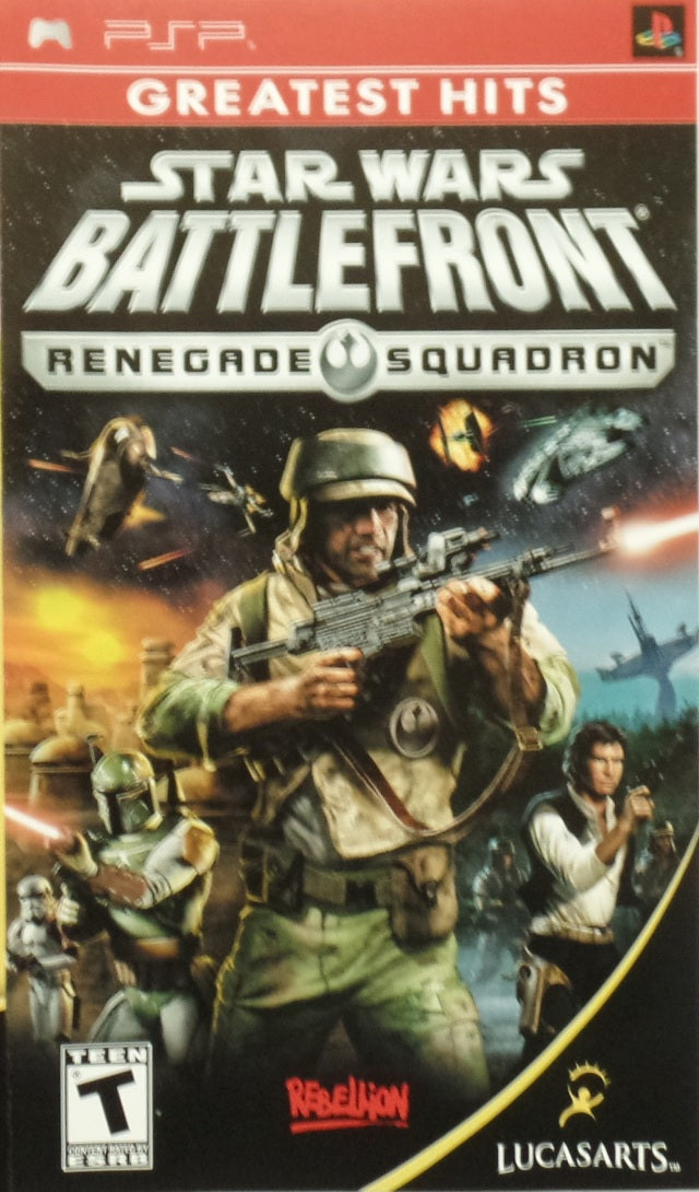 Star Wars Battlefront: Renegade Squadron (Greatest Hits) - (PSP) Sony PSP [Pre-Owned] Video Games LucasArts   