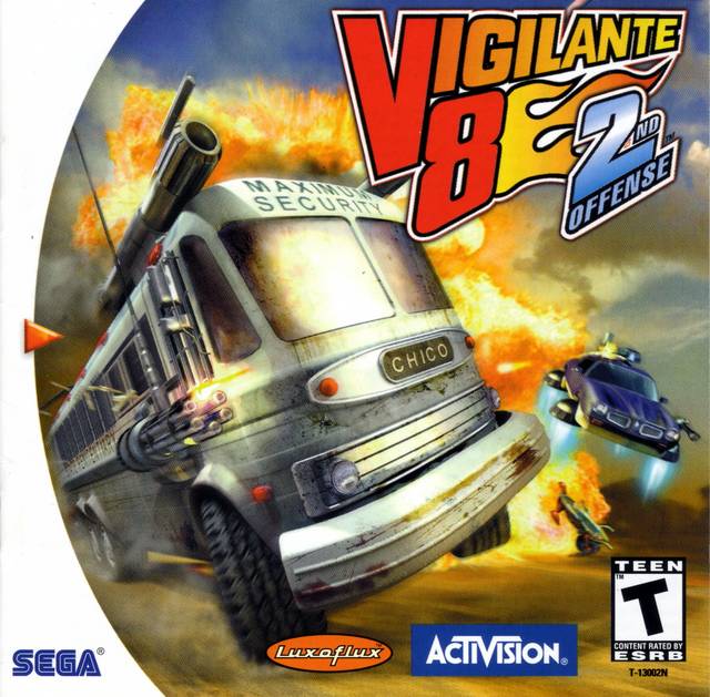Vigilante 8: 2nd Offense - (DC) SEGA Dreamcast [Pre-Owned] Video Games Activision   