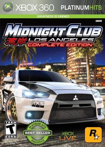 Midnight Club: Los Angeles Complete Edition (Platinum Hits) - Xbox 360 Video Games Rockstar Games   