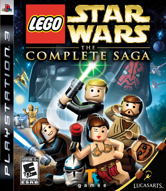 LEGO Star Wars: The Complete Saga - (PS3) PlayStation 3 [Pre-Owned] Video Games LucasArts   