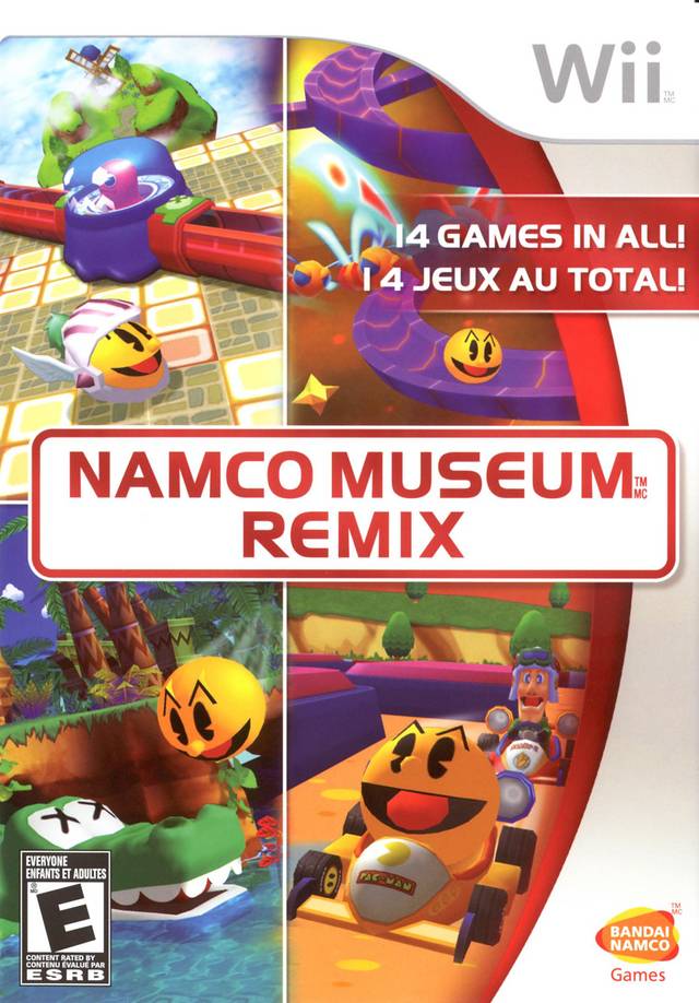 Namco Museum Remix - Nintendo Wii Video Games Namco Bandai Games   