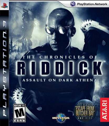 The Chronicles of Riddick: Assault on Dark Athena - (PS3) PlayStation 3 [Pre-Owed] Video Games Atari SA   