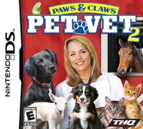 Paws & Claws: Pet Vet 2 - Nintendo DS Video Games THQ   