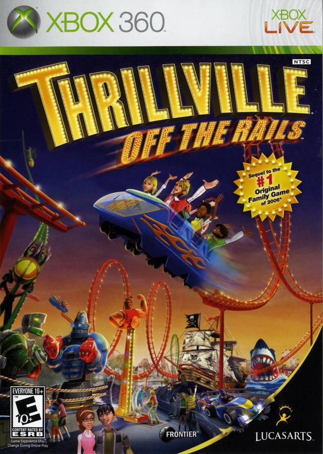 Thrillville: Off the Rails - Xbox 360 Video Games LucasArts