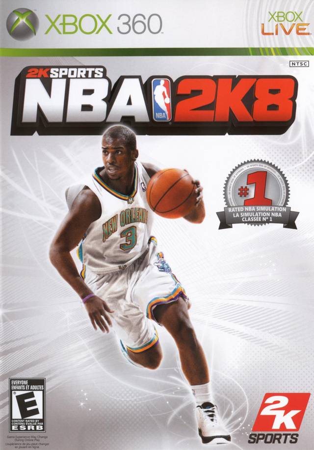 NBA 2K8 - XBox 360 [Pre-Owned] Video Games 2K Sports   