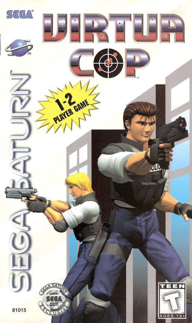 Virtua Cop - (SS) SEGA Saturn [Pre-Owned] Video Games Sega   