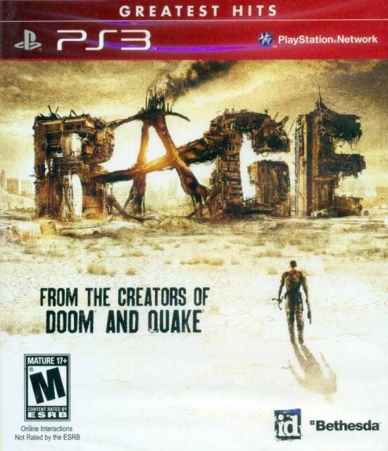 Rage (Greatest Hits) - (PS3) PlayStation 3 [Pre-Owned] Video Games Bethesda Softworks   