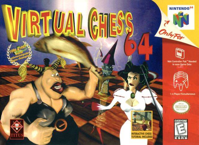 Virtual Chess 64 - (N64) Nintendo 64 [Pre-Owned] Video Games Titus Software   