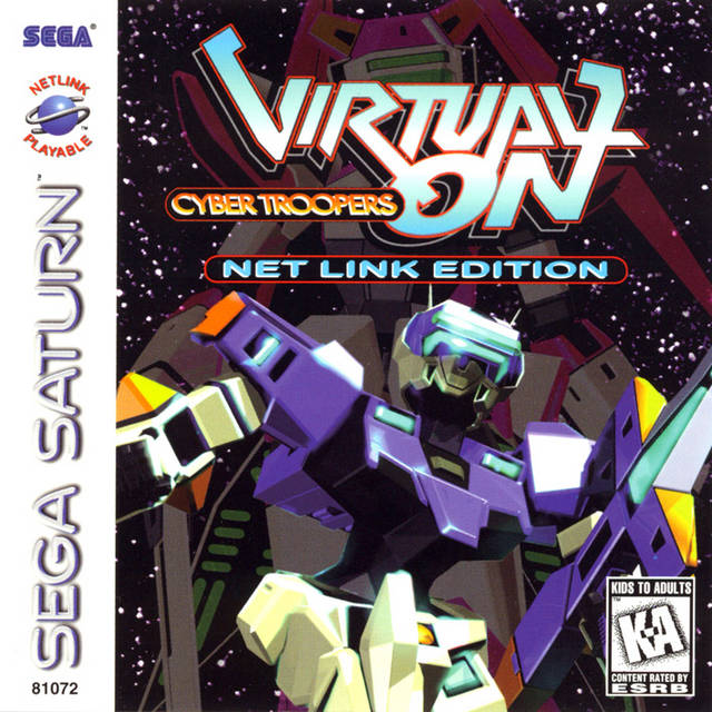 Virtual-On: Cyber Troopers (NetLink Edition) - (SS) SEGA Saturn [Pre-Owned] Video Games Sega   