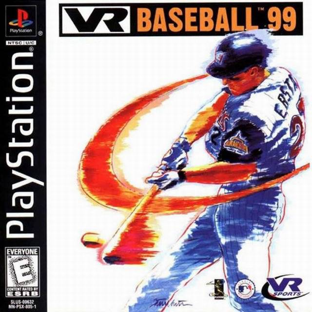 VR Baseball 99 - (PS1) PlayStation 1 Video Games Interplay   