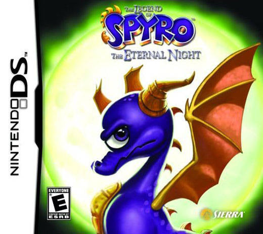 The Legend of Spyro: The Eternal Night - Nintendo DS Video Games Sierra Entertainment   