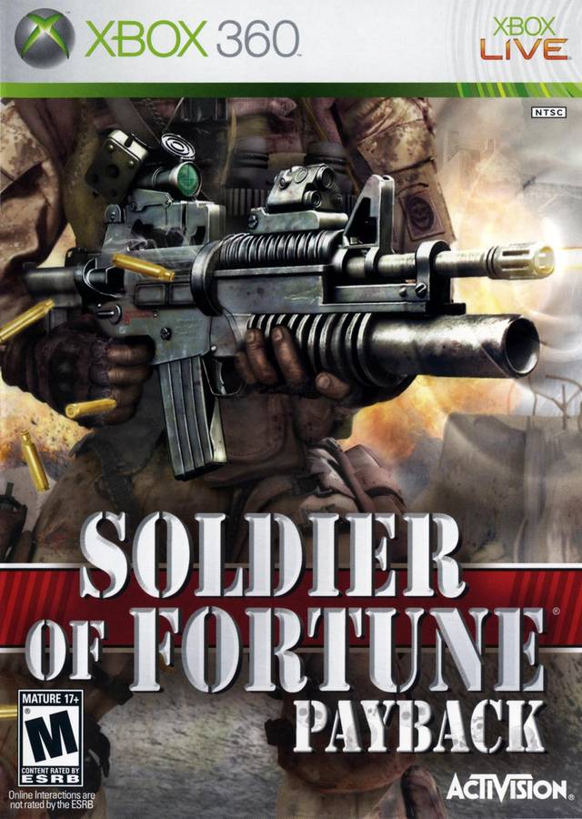 Soldier of Fortune: Payback - Xbox 360 [Pre-Owned] Video Games Activision Value   